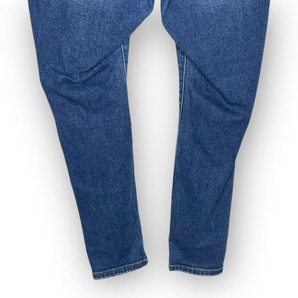 Lane Bryant Signature Fit Mid Rise Skinny Distressed Blue Jeans Women’s Size 20 - Picture 6 of 9